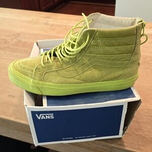 Vans Vault Sk8-Hi Reissue ZipLX Lime Punch